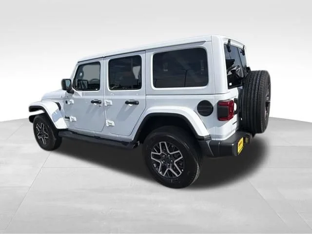 New 2026 Bright White Clearcoat Jeep Sahara image 5