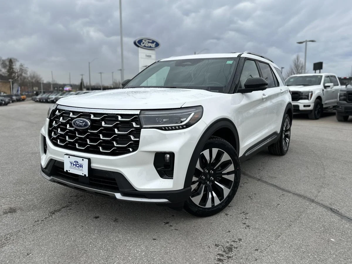 New 2026 White Ford Platinum image 1