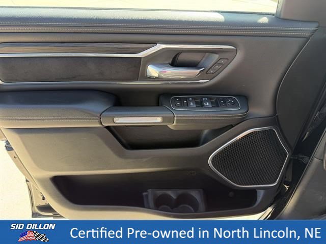 Used 2023 Diamond Black Crystal Pearlcoat Ram Laramie image 18