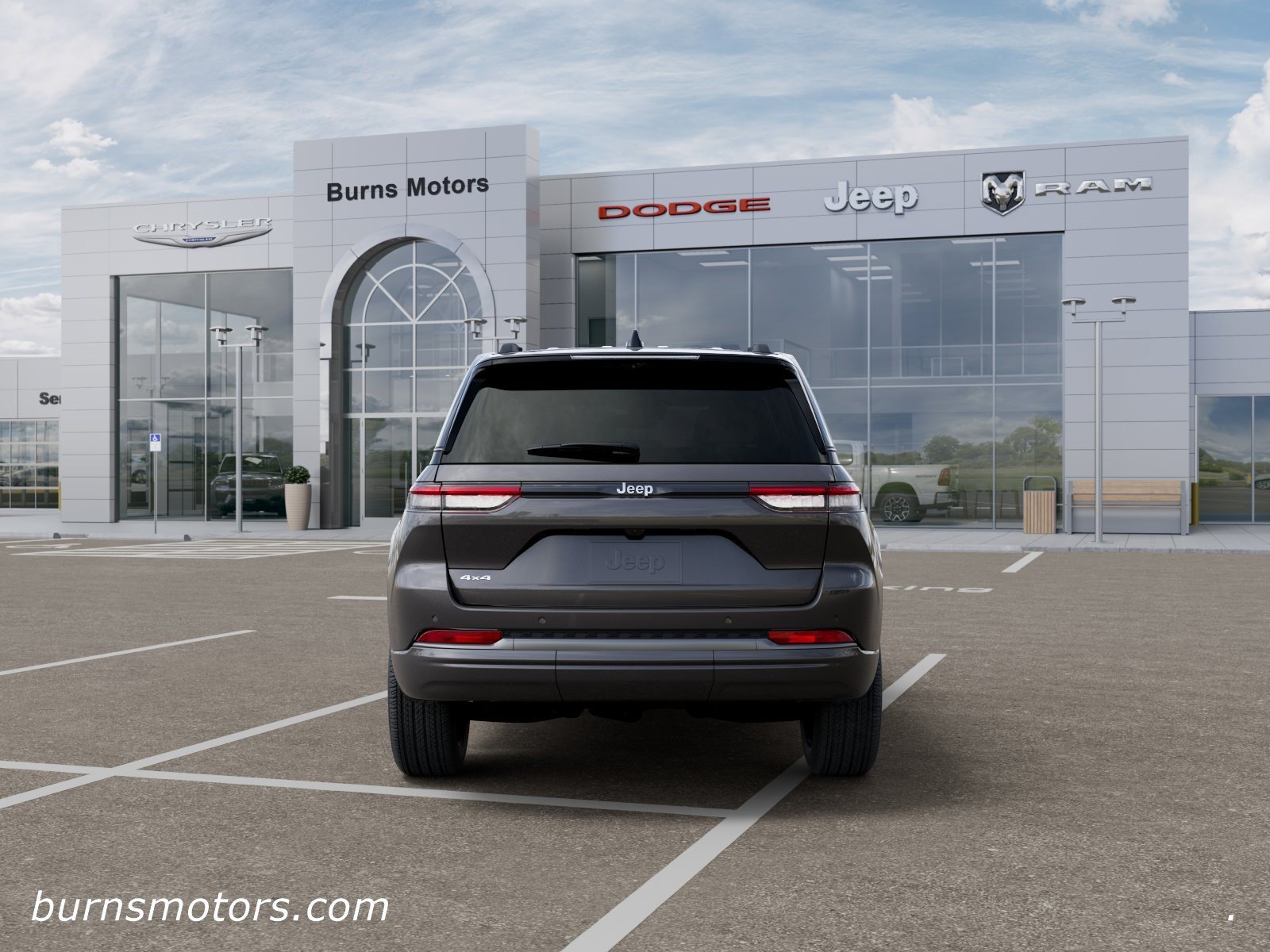 New 2026 Baltic Gray Metallic Clear-Coat Exterior Paint Jeep Limited Reserve BLACKOUT image 7