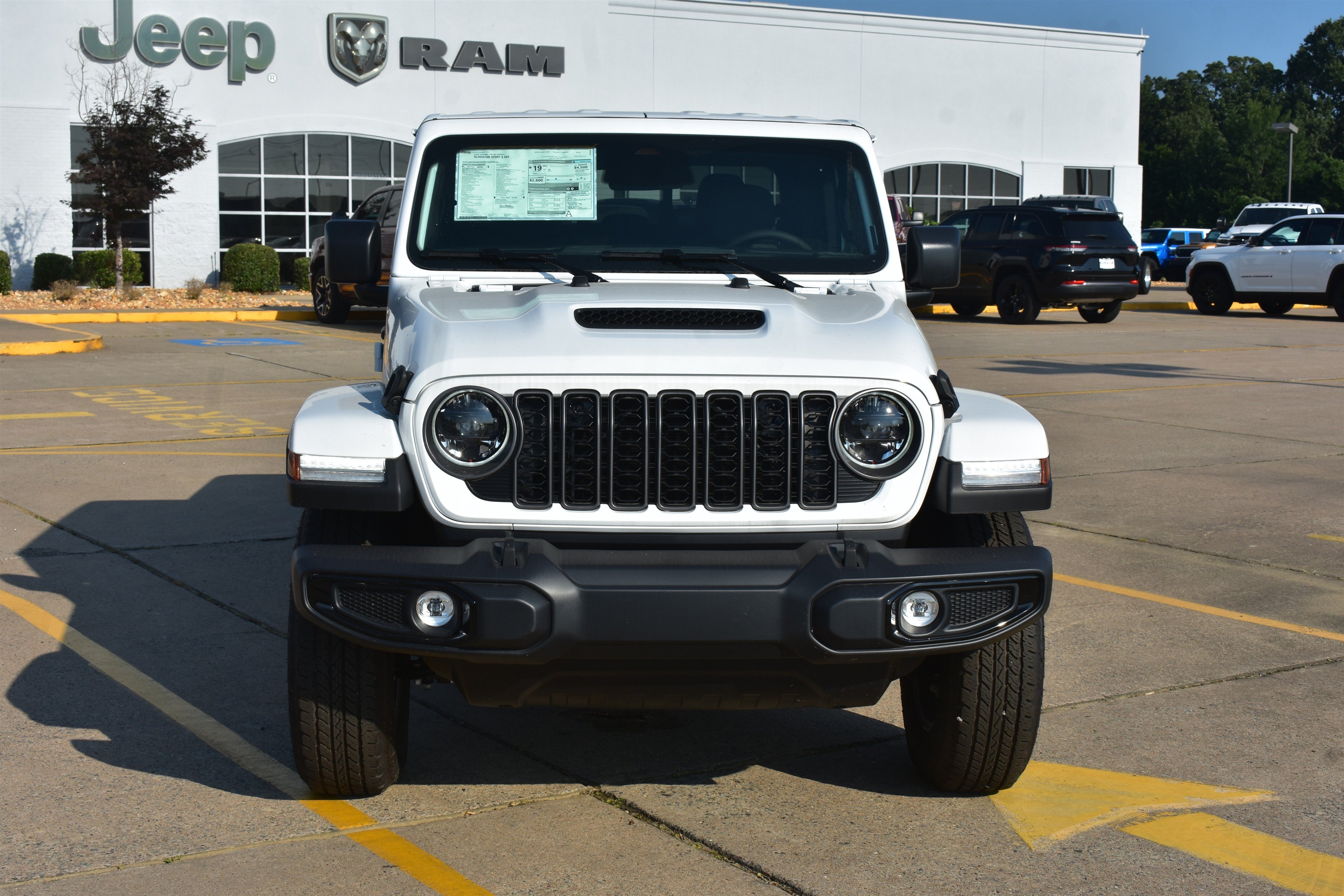 New 2026 Bright White Clearcoat Jeep Sport S image 2