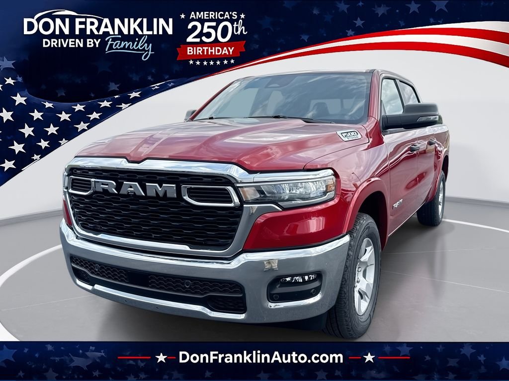 New 2026 Molten Red Pearl-Coat Exterior Paint RAM Big Horn/Lone Star image 1