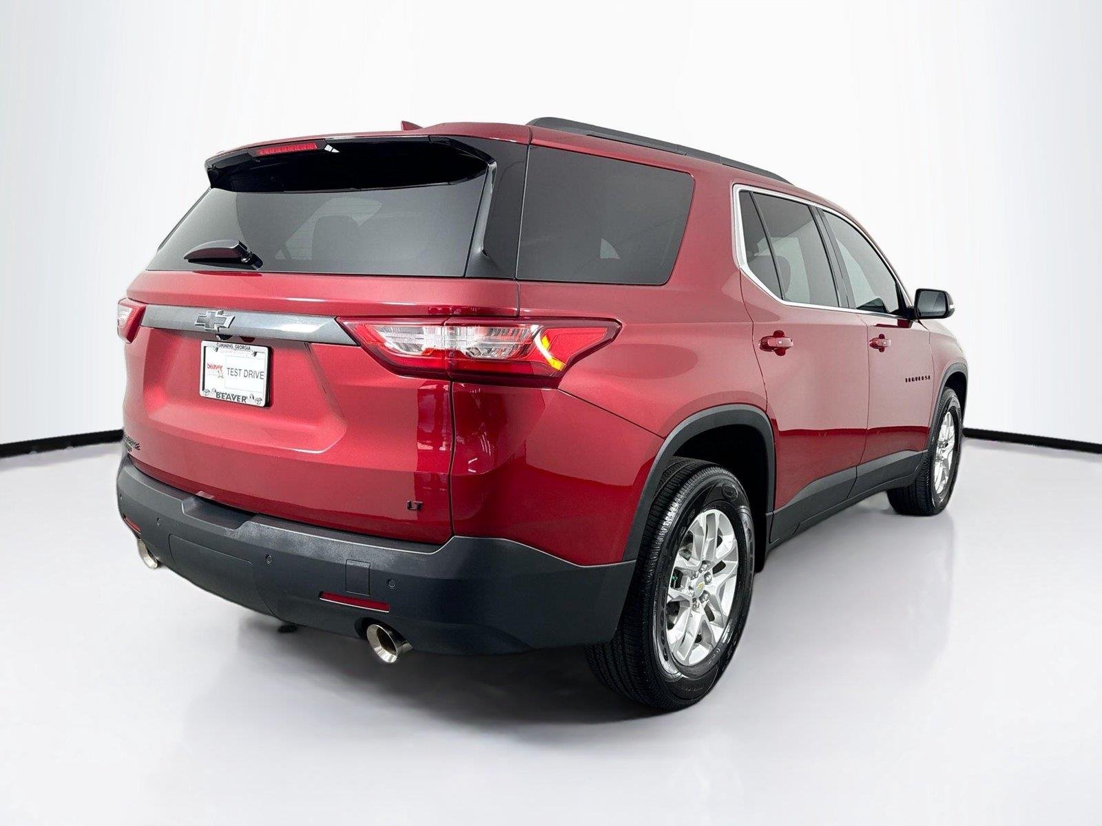 Used 2021 Cajun Red Tintcoat Chevrolet LT Cloth image 2