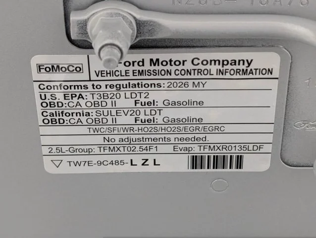New 2026 Space White Metallic Ford Lariat® image 60