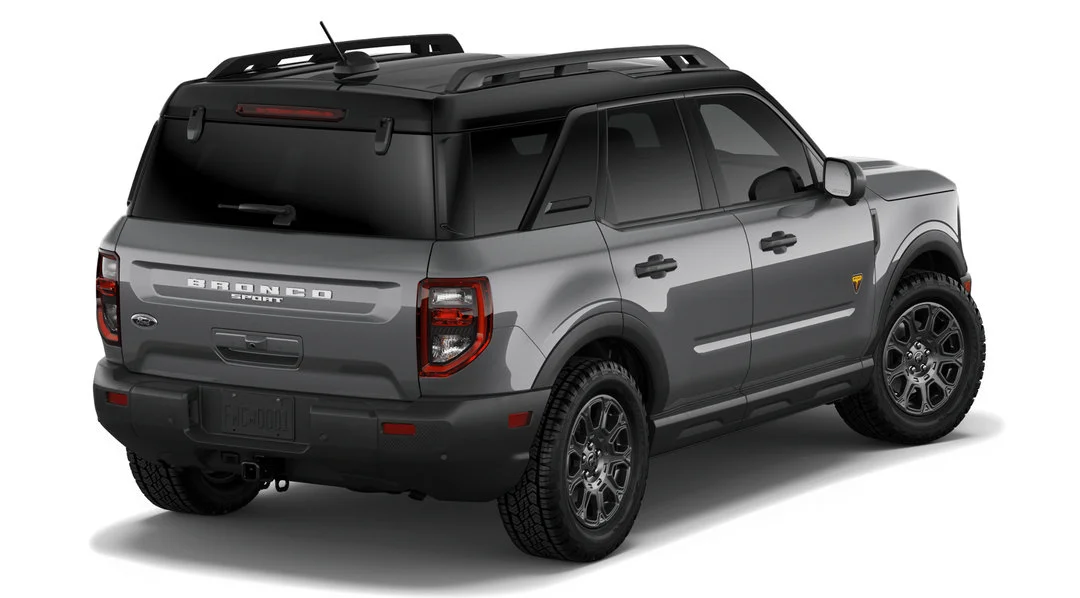 New 2026 Carbonized Grey Metallic Ford Badlands image 3