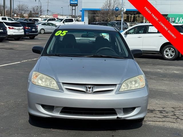 Used 2005 Honda Civic LX with VIN 2HGES16565H599547 for sale in Woodhaven, MI