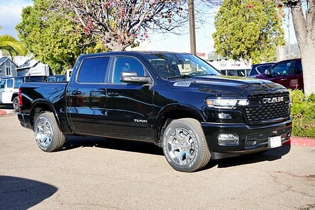 New 2026 Diamond Black Crystal Pearl-Coat Exterior Paint RAM Big Horn Sport Appearance image 5