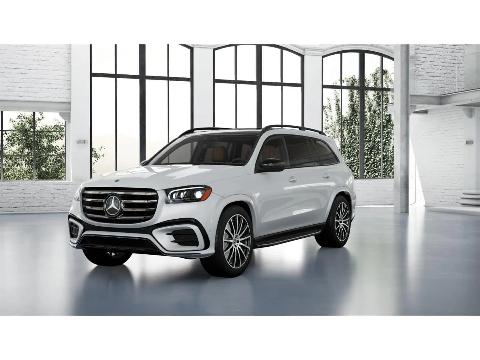 Used 2024 MANUFAKTUR Moonlight White Metallic Mercedes-Benz GLS 450 image 39