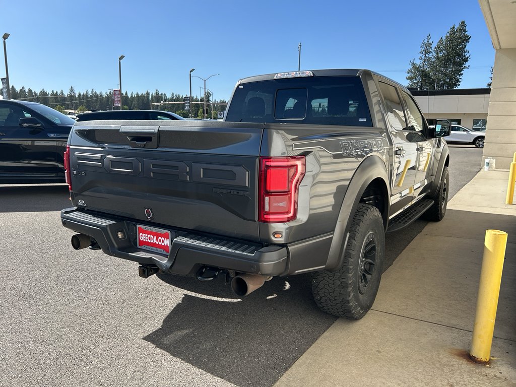 Used 2019 Magnetic Metallic Ford Raptor image 4