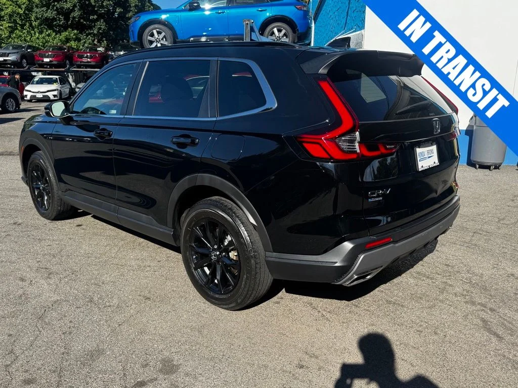 Certified Used 2024 Crystal Black Pearl Honda Sport image 2