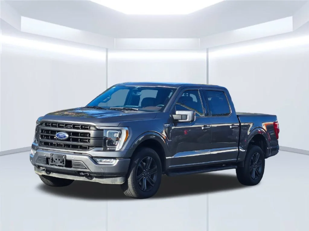 Certified Used 2023 Gray Ford Lariat image 2