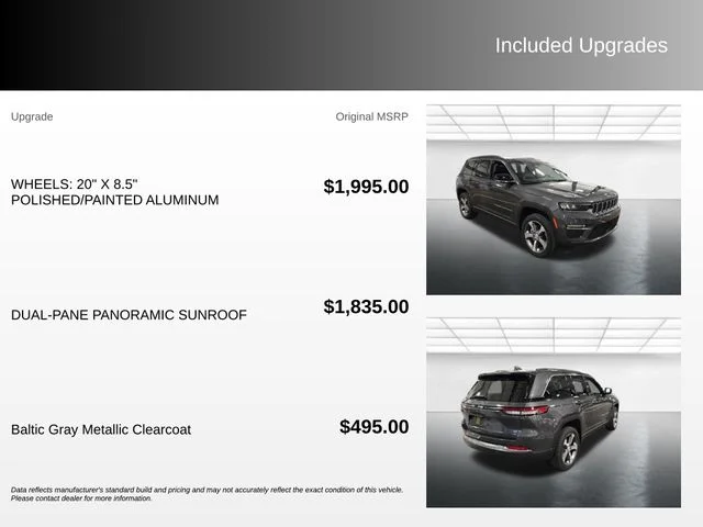 Used 2022 Gray Jeep 4xe image 4