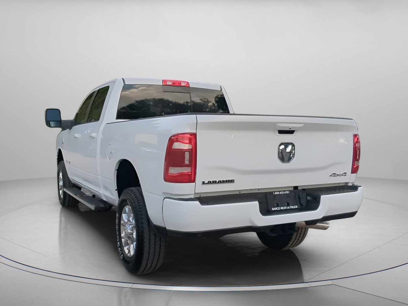 Certified Used 2024 Bright White Clearcoat Ram Laramie Crew Cab Pickup image 21