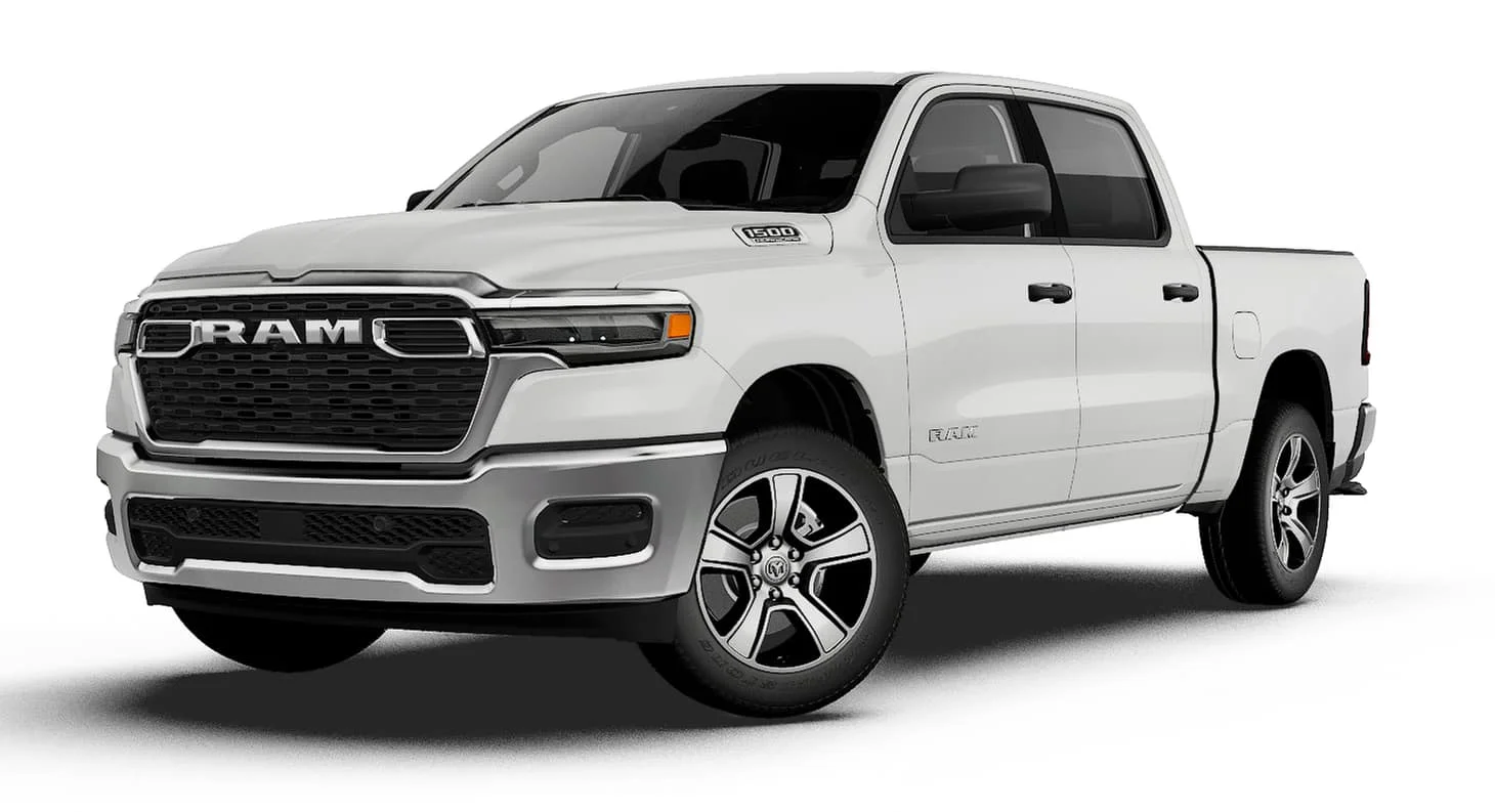 New 2027 Bright White Clear-Coat Exterior Paint RAM TRADESMAN image 1