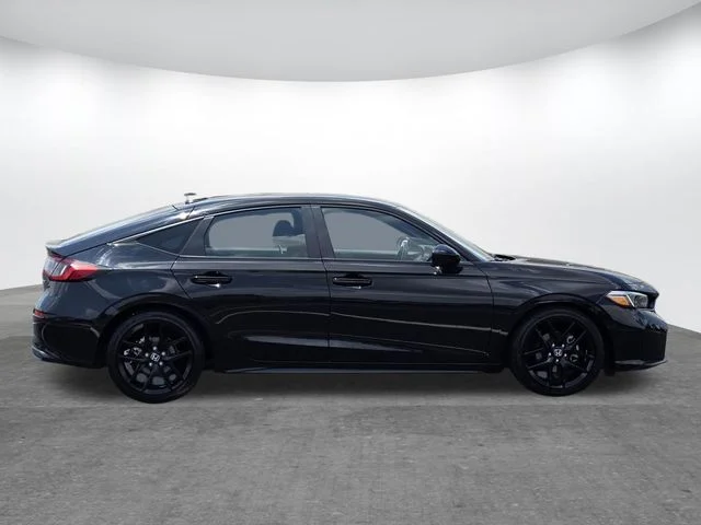 Certified Used 2025 Crystal Black Pearl Honda Sport image 3