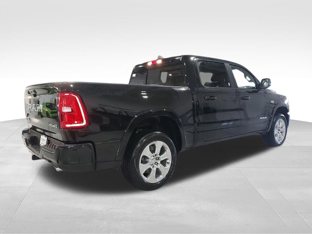 New 2026 Diamond Black Crystal Pearl-Coat Exterior Paint RAM Big Horn/Lone Star image 8