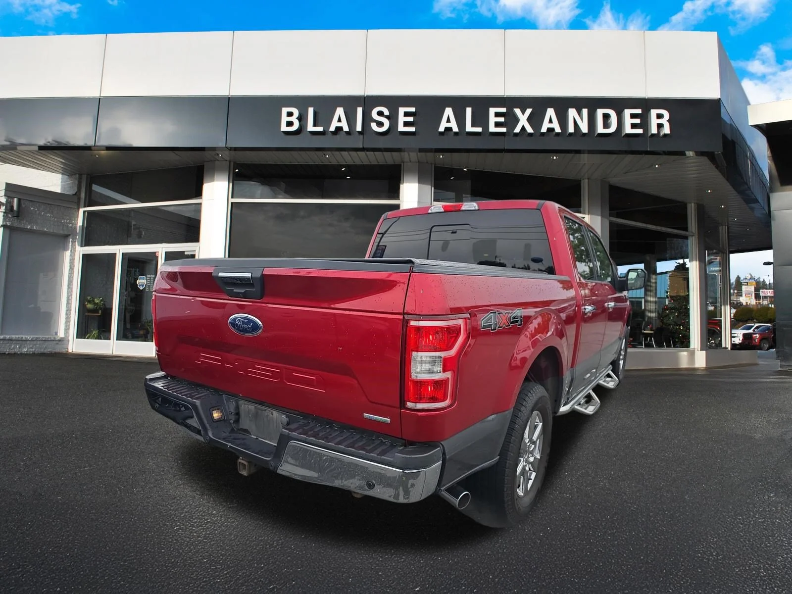 Used 2020 Rapid Red Metallic Tinted Clearcoat Ford XLT image 3