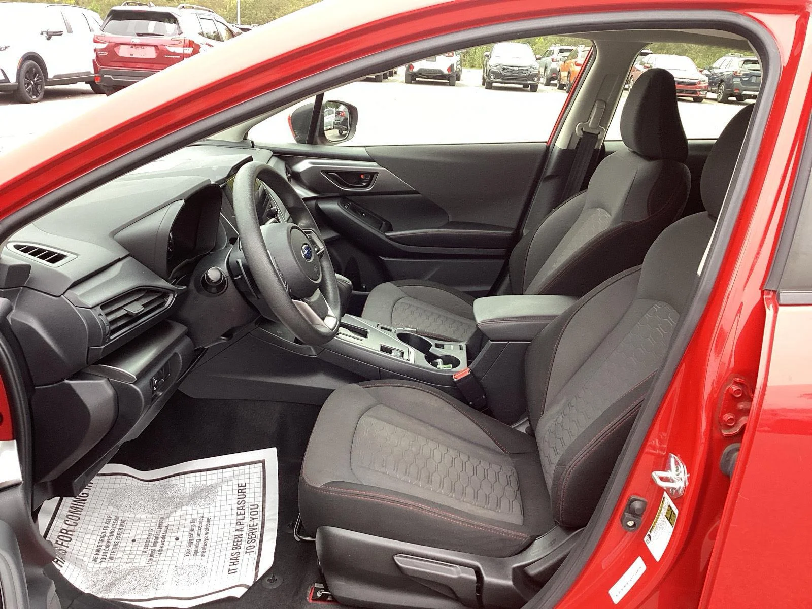 Used 2024 Pure Red Subaru Sport image 14