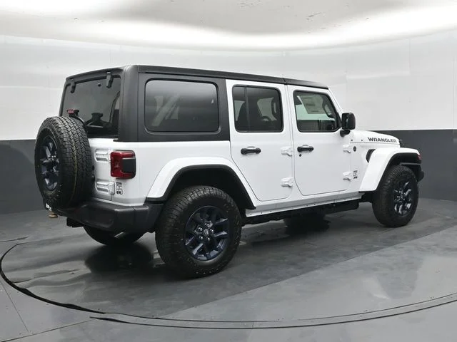 New 2026 Bright White Clear-Coat Exterior Paint Jeep 85th Anniversary Edition image 4