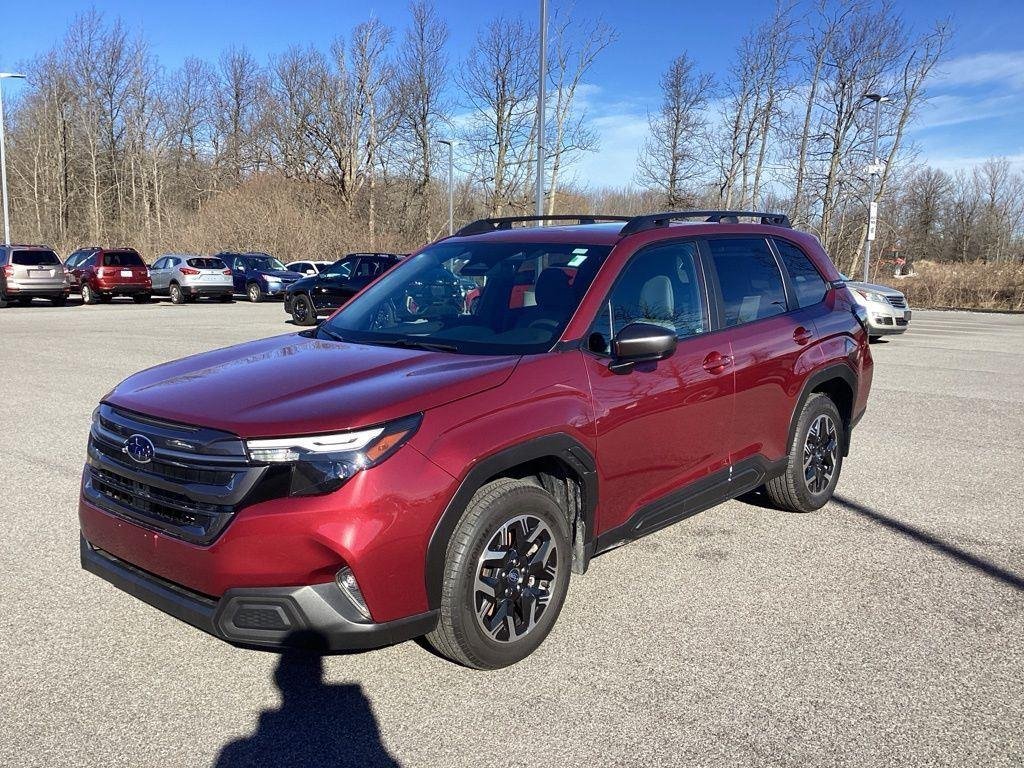 Used 2025 Crimson Red Pearl Subaru Premium image 3