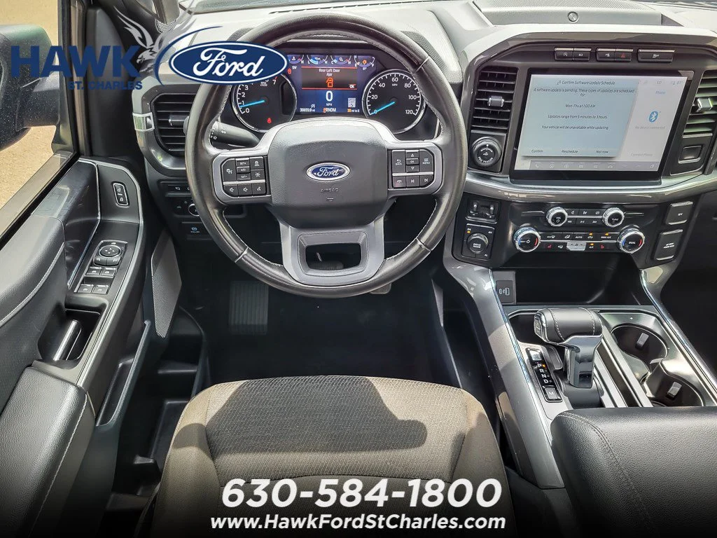 Used 2023 Black Metallic Ford XLT image 11