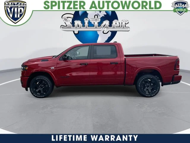 New 2026 Molten Red Pearl-Coat Exterior Paint RAM Big Horn/Lone Star image 6