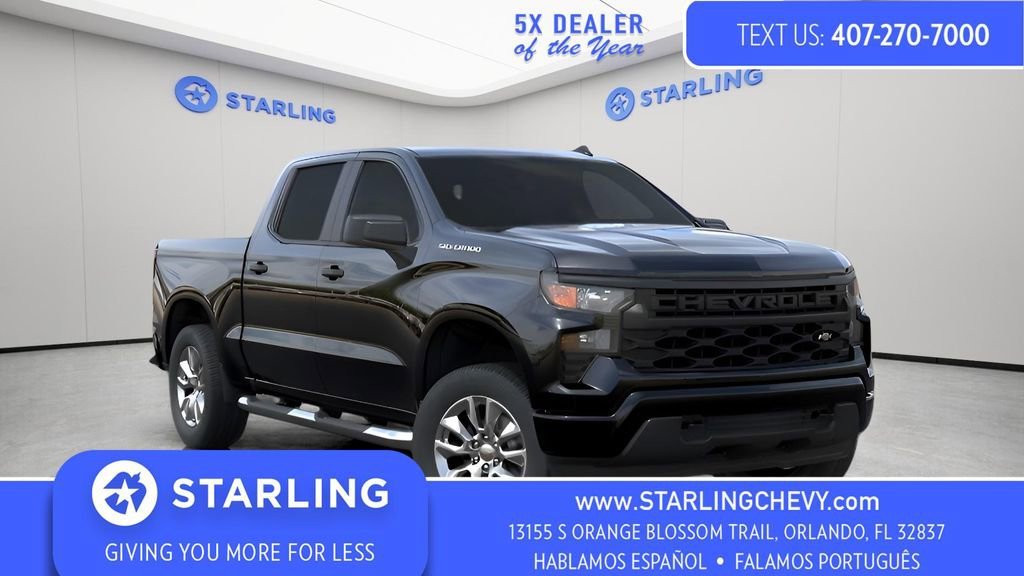 New 2026 Black Chevrolet Custom image 1