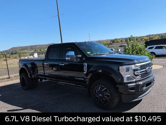Used 2022 Black Ford Platinum image 3