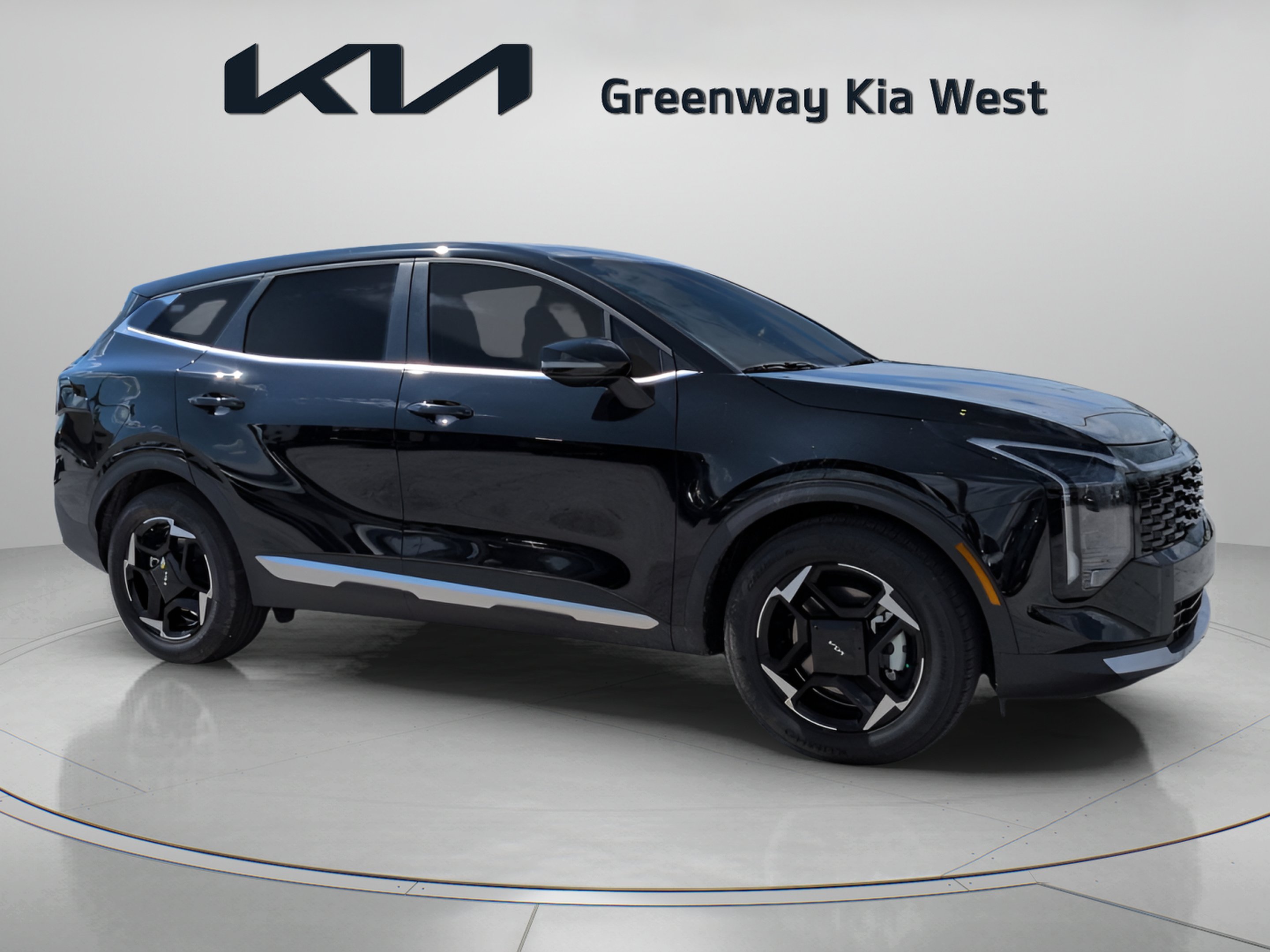 New 2026 Ebony Black Kia EX image 1