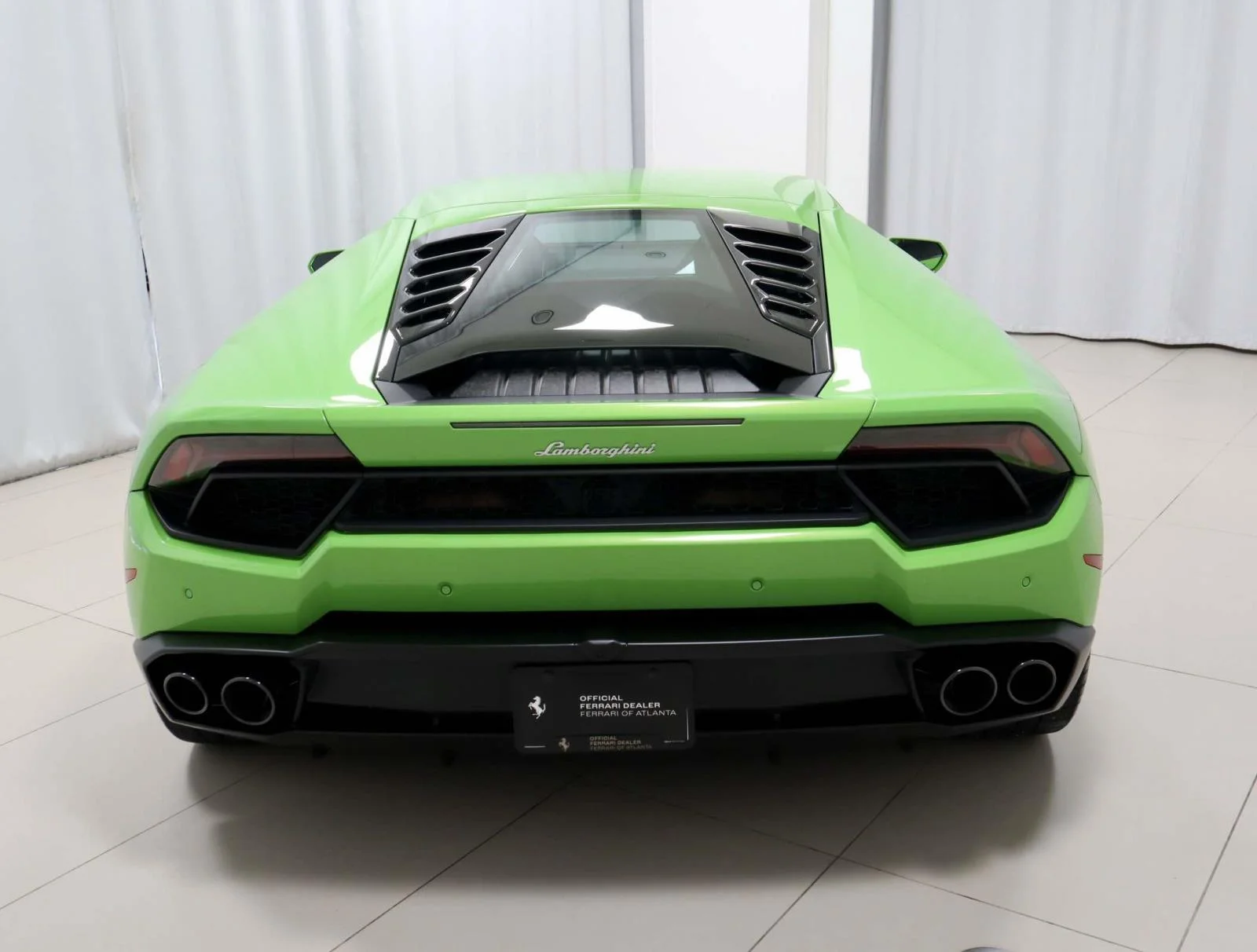 Used 2018 Verde Mantis Pearl Effect Lamborghini RWD Coupe image 4