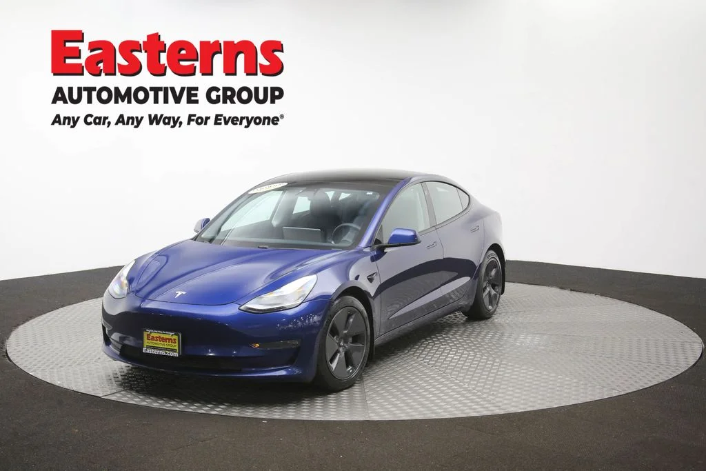 Used 2021 Blue Tesla Long Range image 48