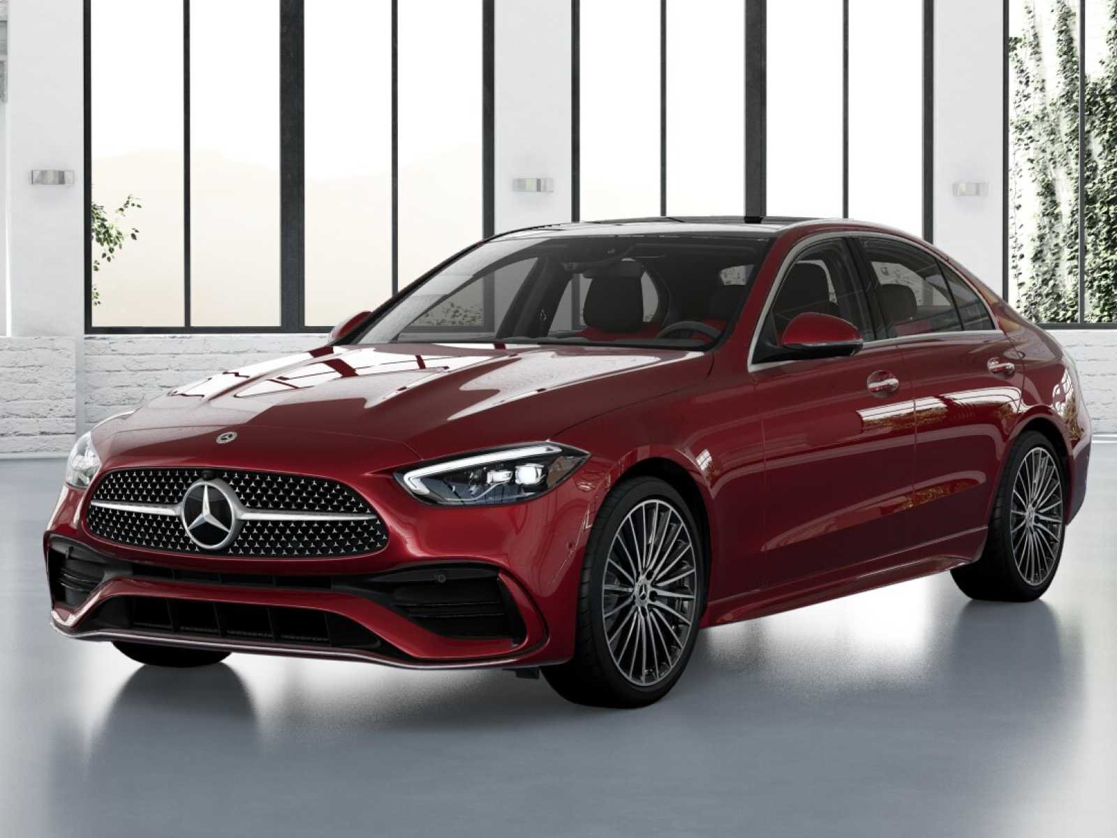 New 2026 MANUFAKTUR Patagonia Red Metallic Mercedes-Benz C 300 image 1