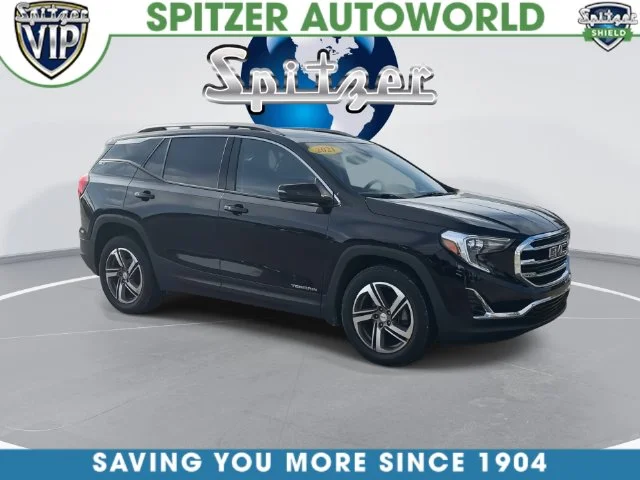 Used 2021 Black GMC SLT image 3