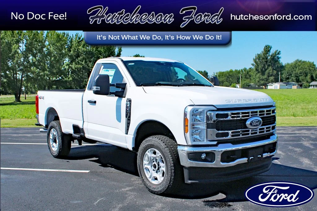 New 2026 Oxford White Ford F-350® XLT image 1