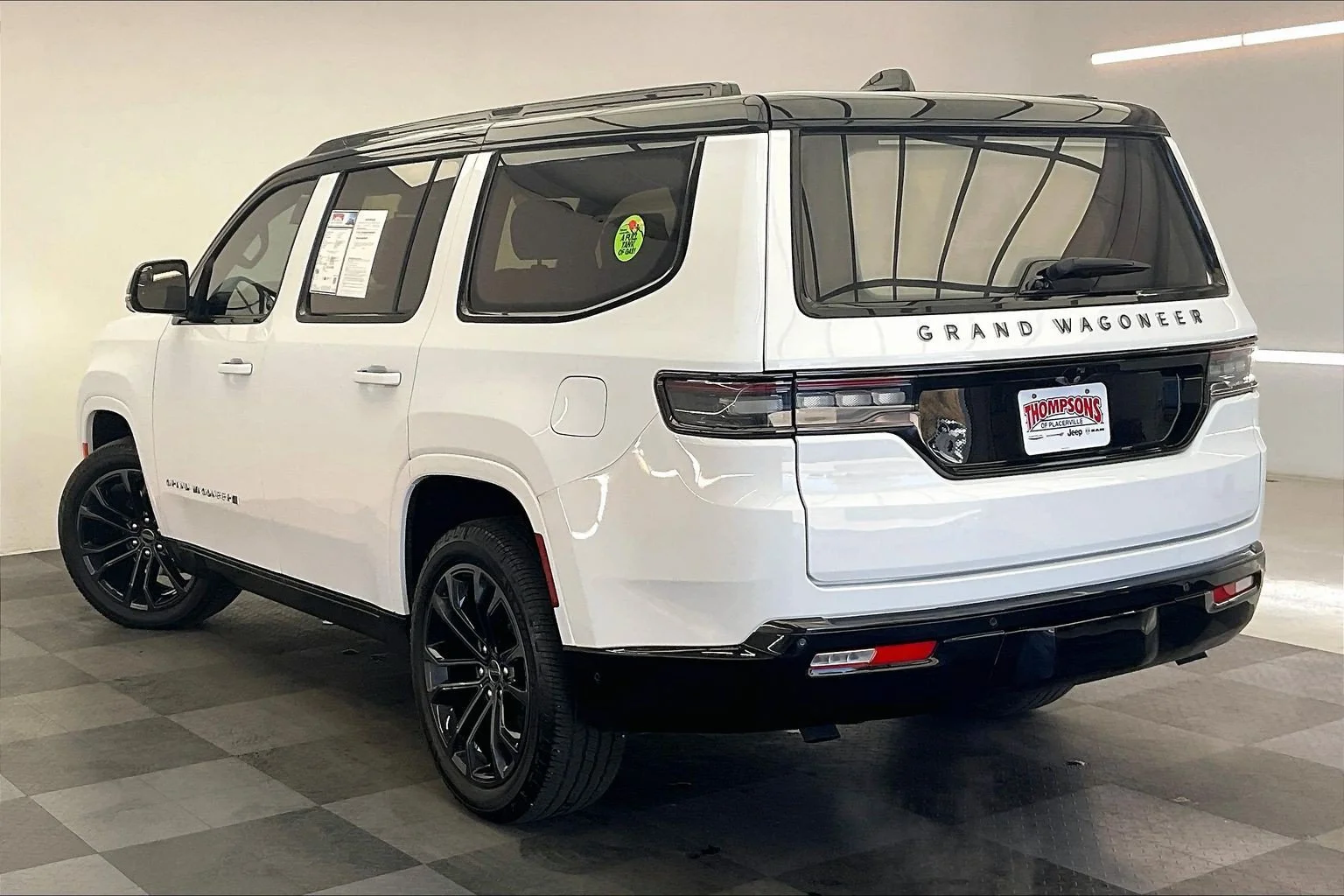 Used 2024 Bright White Clearcoat Jeep Series III image 9