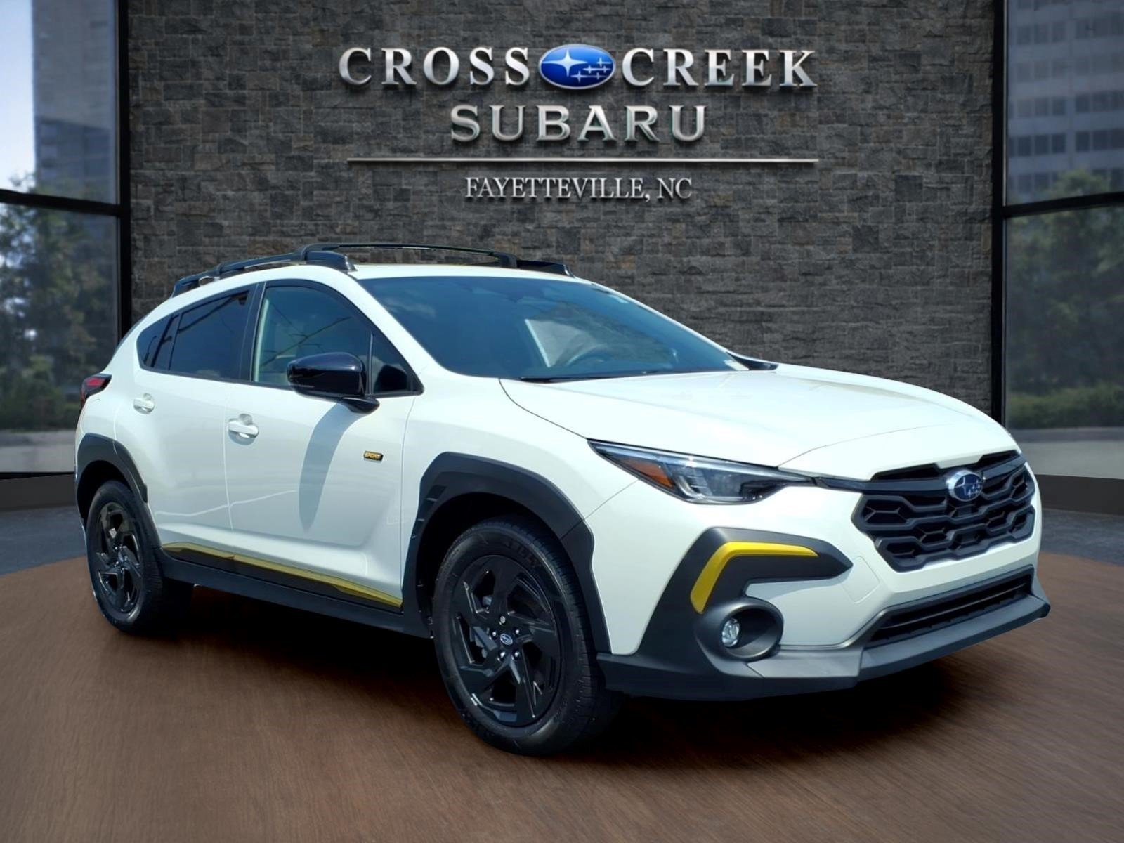 Certified Used 2024 Crystal White Pearl Wh7 Subaru Sport image 1