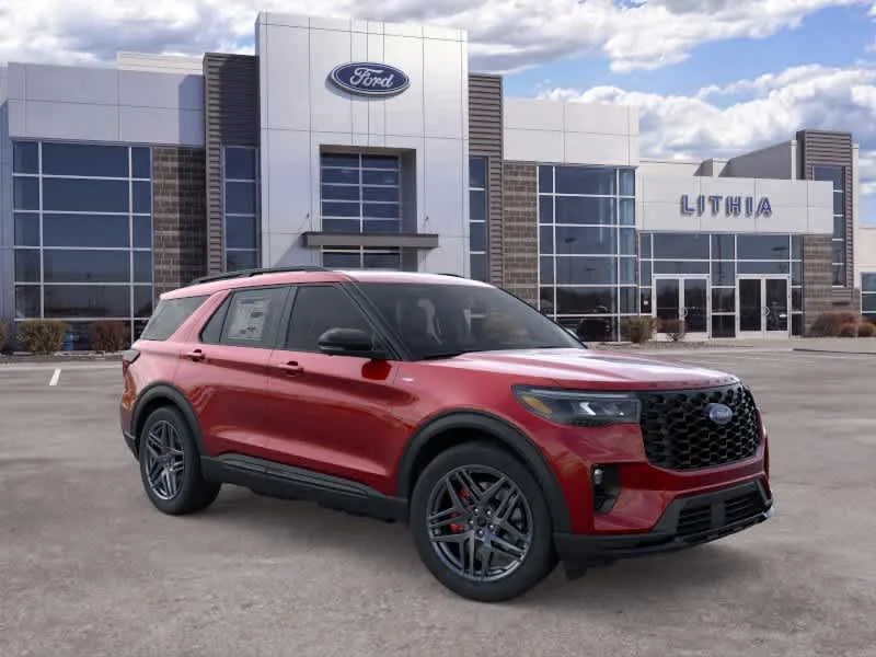 New 2026 Rapid Red Metallic Tinted Clearcoat Ford ST-Line image 7