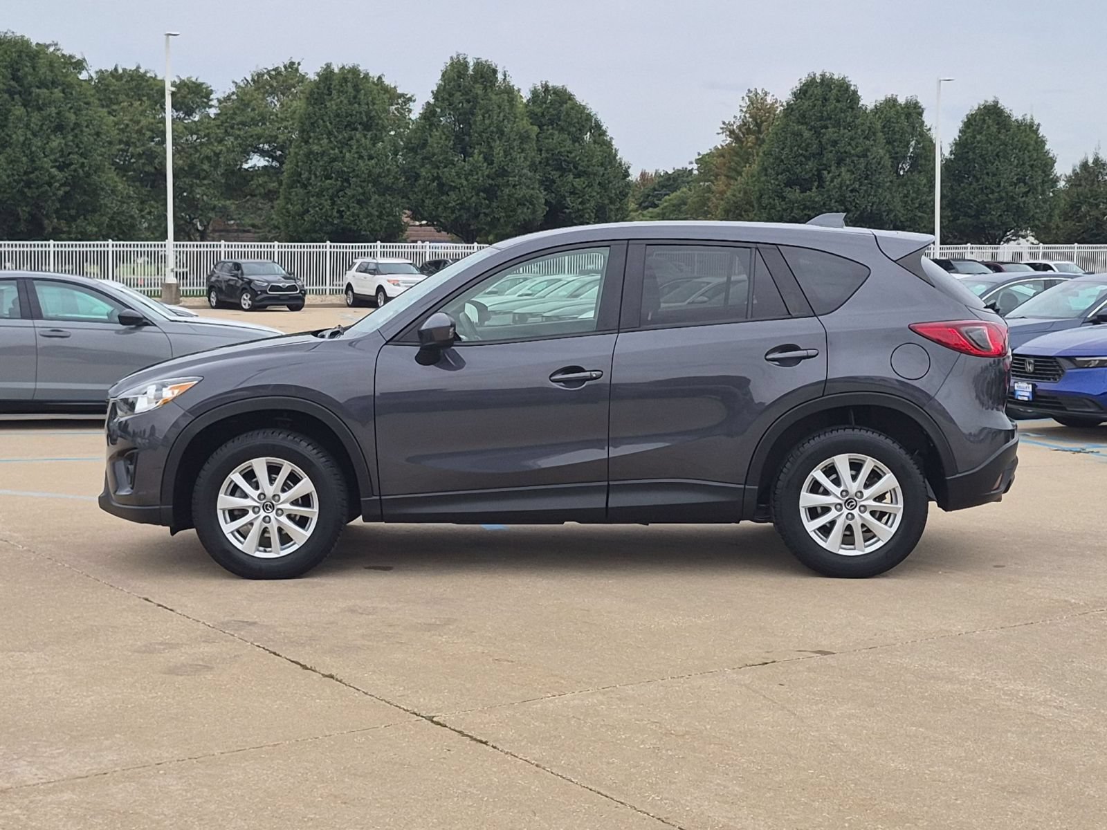 Used 2014 Meteor Gray Mica Mazda Touring AWD image 9