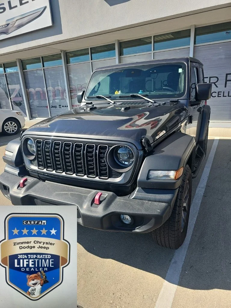 Used 2024 Gray Jeep Sport S image 1