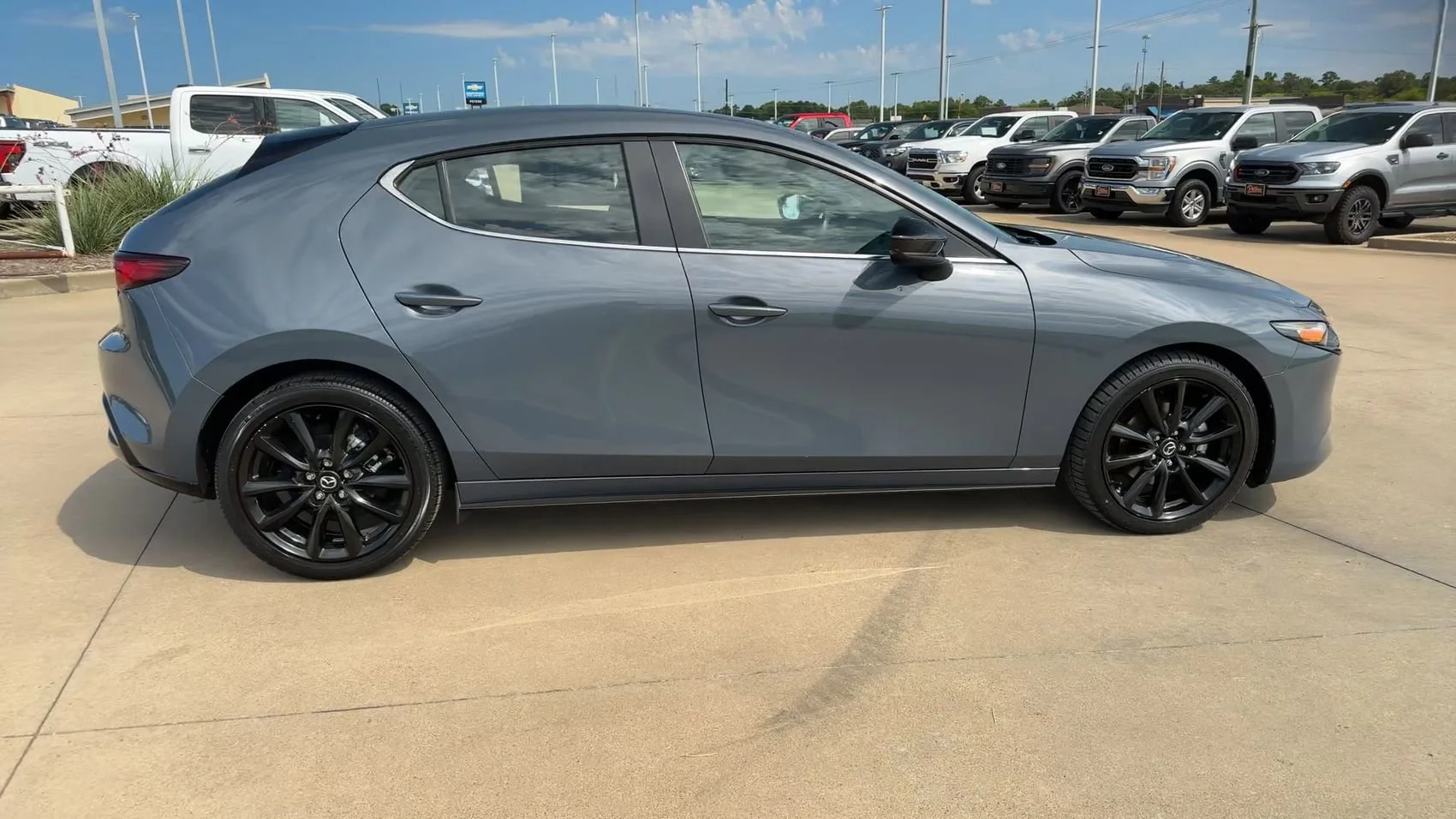 Used 2024 Polymetal Gray Metallic Mazda 2.5 S Carbon Edition image 9