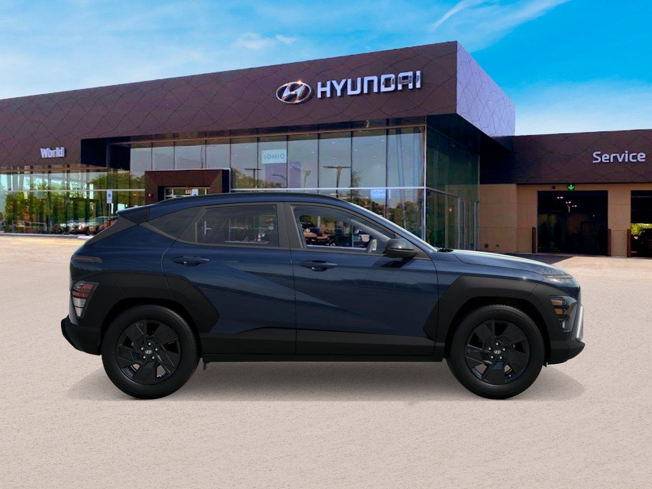New 2027 Denim Blue Pearl Hyundai SEL Sport FWD image 7