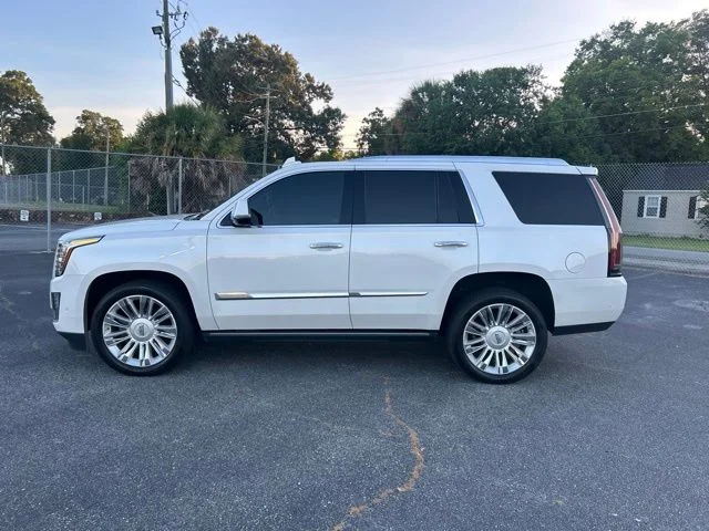 Used 2020 White Cadillac Platinum Edition image 2
