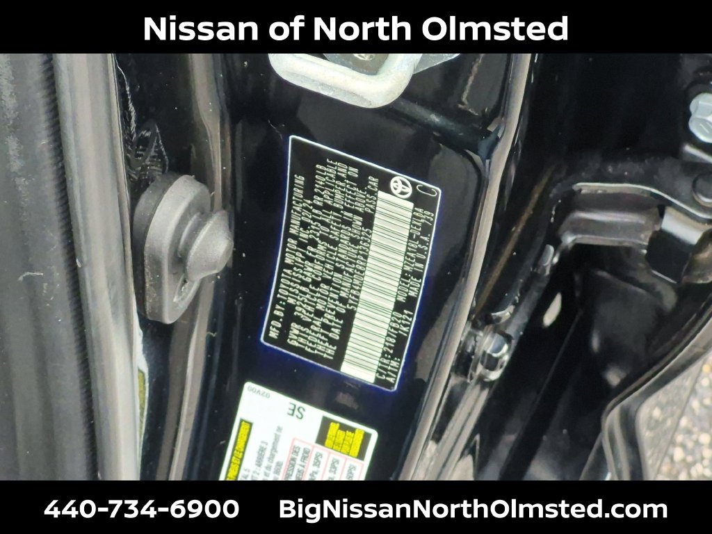 Used 2024 Midnight Black Metallic Toyota LE image 27
