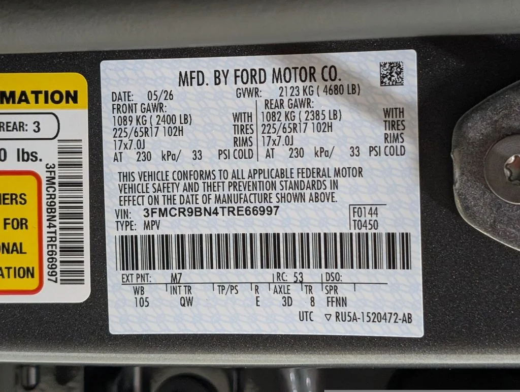 New 2026 Carbonized Gray Metallic Ford Big Bend® image 23