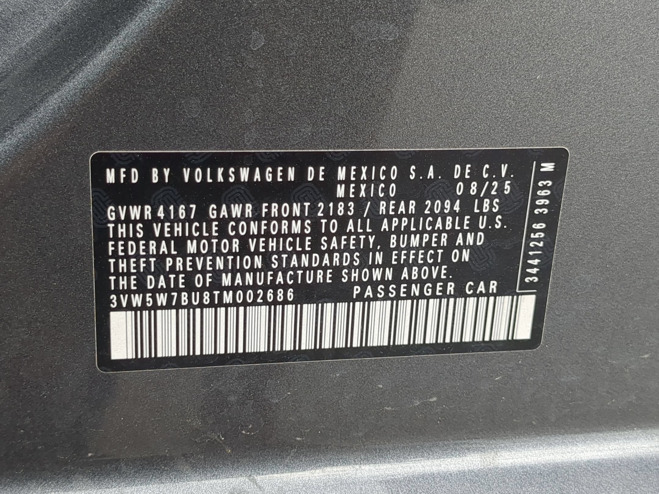 Used 2026 Platinum Gray Metallic Volkswagen S image 32