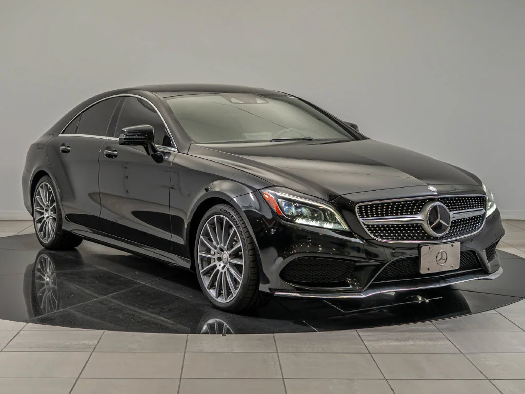 Used 2017 Black Mercedes-Benz CLS 550 image 3