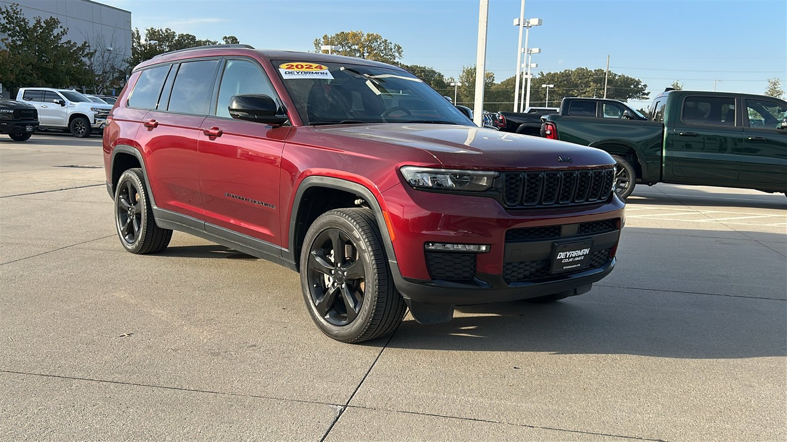 Used 2024 Red Jeep Limited image 3