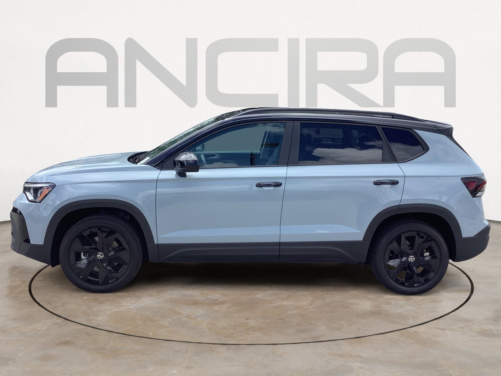 New 2026 Monument Gray w/Deep Black Roof Volkswagen SE Black image 5