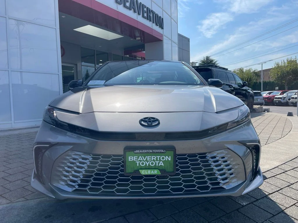New 2026 Heavy Metal with Midnight Black Metallic roof Toyota XSE image 8