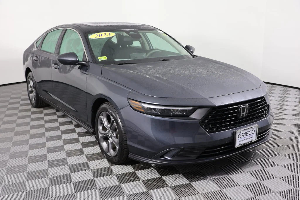 Used 2023 Meteorite Gray Metallic Honda EX image 1